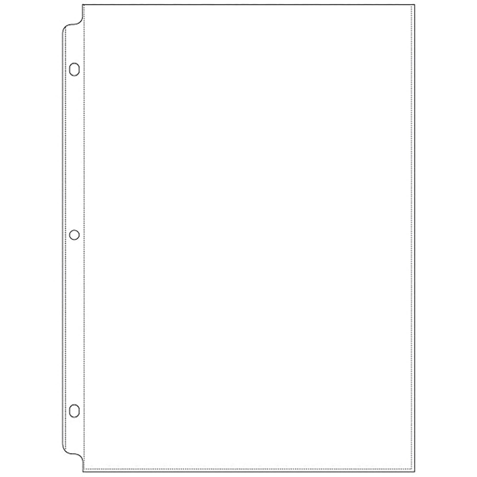We R Memory Keepers® 8.5" x 11" Ring Page Protectors, 10ct.